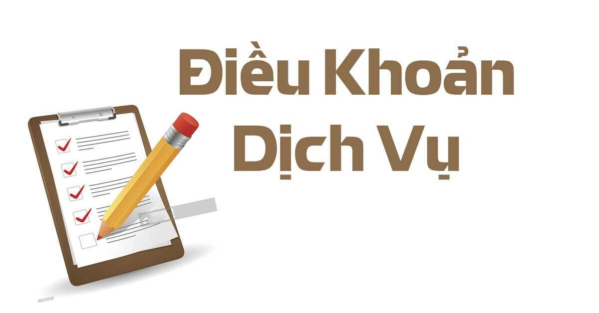 điều khoản dịch vụ